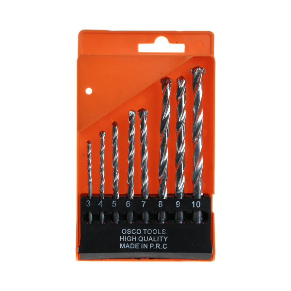 Masonry Drill Bits Set 8 pcs