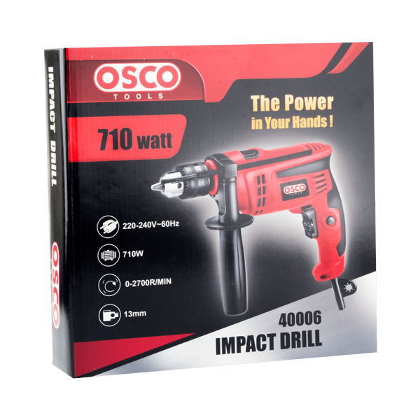 OSCO Electric Drill 13 mm 710 Watt