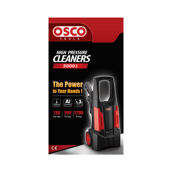 OSCO HIGH PRESSURE CLEANERS 130 BAR ,1700 Watt