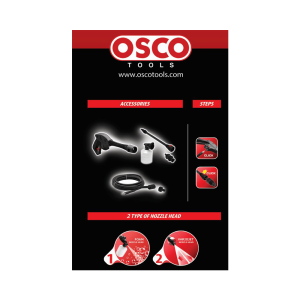 OSCO HIGH PRESSURE CLEANERS 130 BAR ,1700 Watt