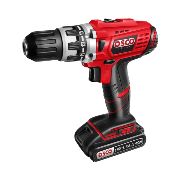 OSCO Li-ion Cordless drill 18 Volt 1.5 Amp - Tow Battrey