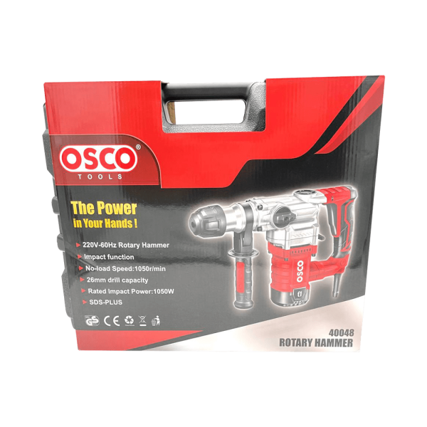 OSCO SDS-PLUS ROTARY HAMMER 26mm 1050 Watt