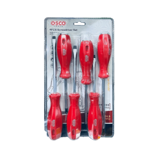 OSCO 6 psc Set Go-Through Screwdriver