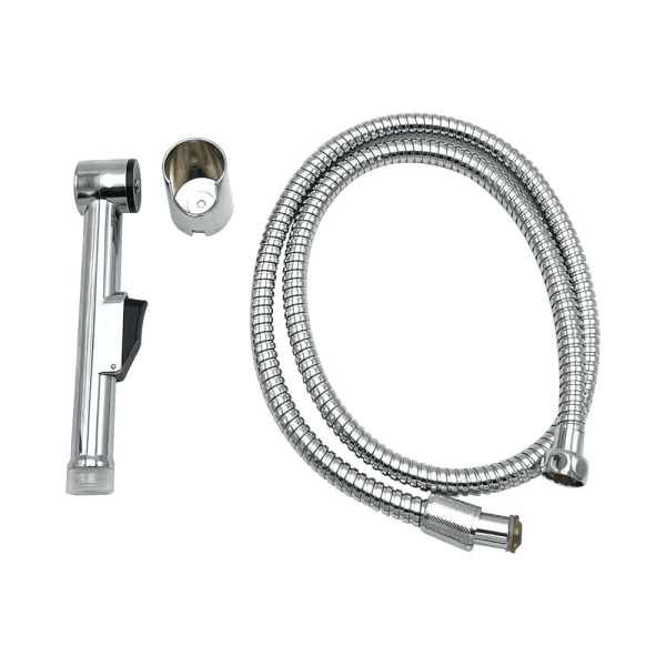 Silver Shattaf - Plastic with hose