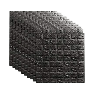 Osco adhesive wallpaper - black