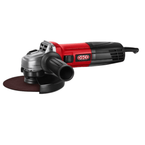 Osco 4.5-inch (115mm) angle grinder with 750W power is a versatile electric tool, ideal for cutting and grinding tasks in various projects.